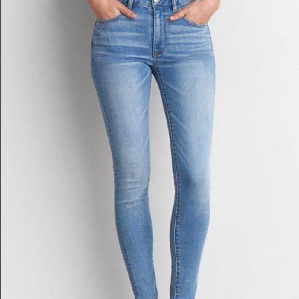 American eagle blue jeans